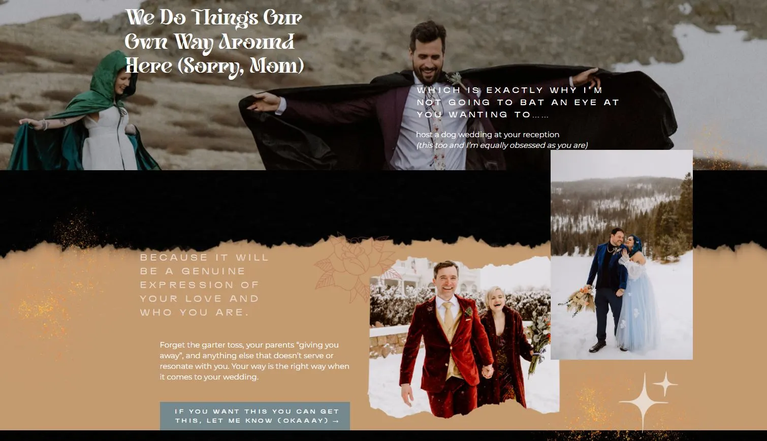 Alisha Light website screenshot 4