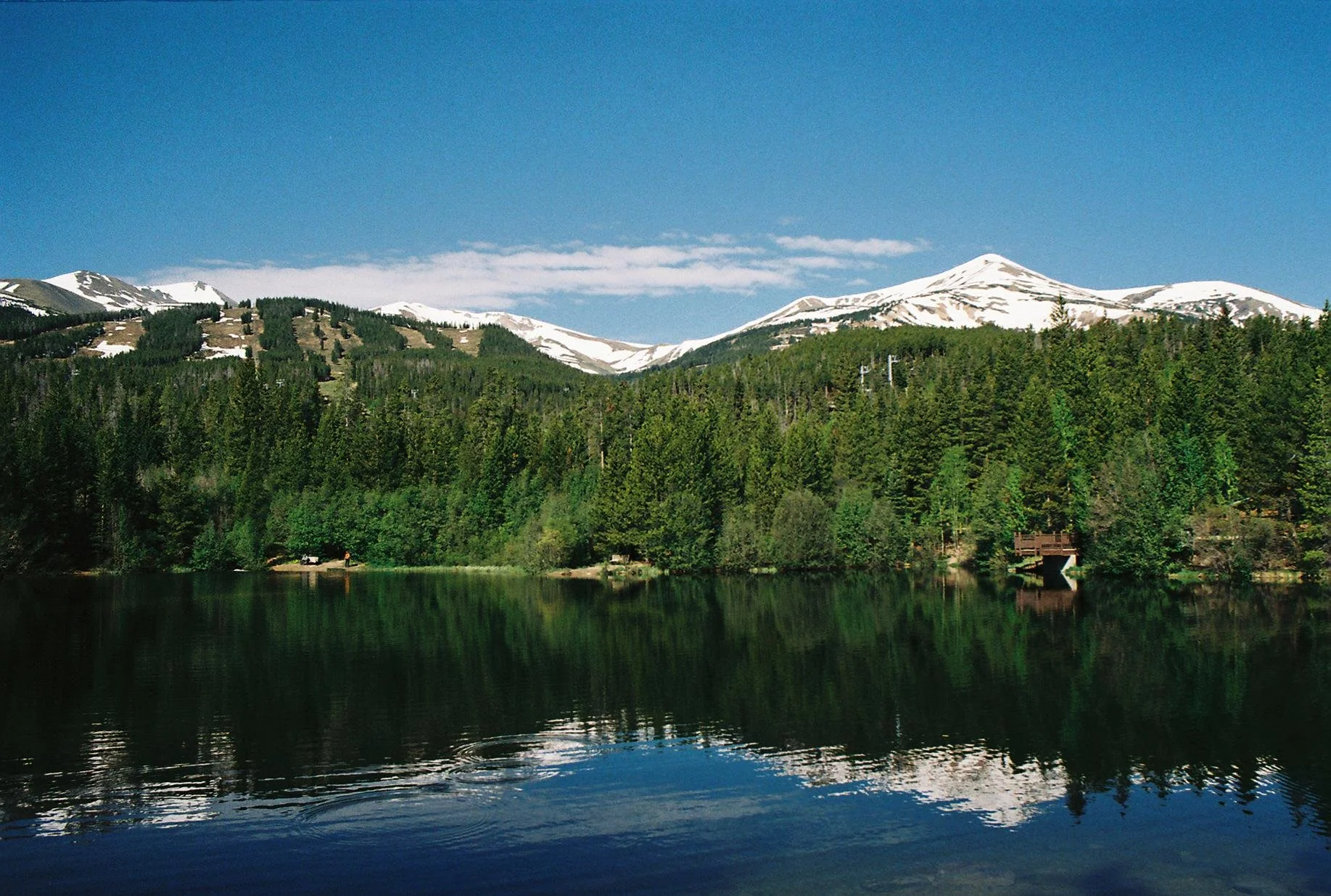 Couple exchanging vows at Garden of the Gods, Colorado